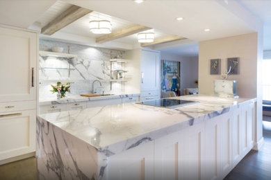Inspiration for a transitional kitchen remodel in Chicago