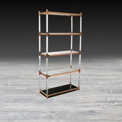 Varossi Shelf "B" Rose Gold - Varossi Collection - Bookcases