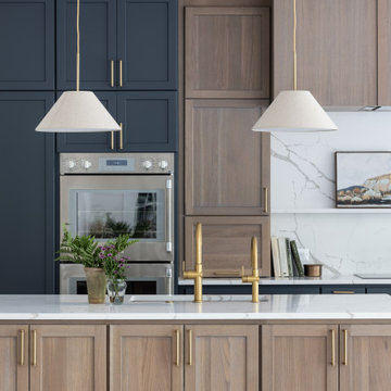 Two-Toned Cabinets & Quartz Kitchen Remodel