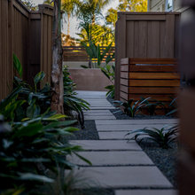 Back yard pavers