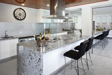 This is an example of a mid-sized contemporary kitchen in Central Coast.