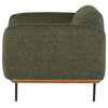 Benson Single Seat Sofa, Hunter Green Tweed