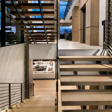 Knoll fireplace and stair ideas