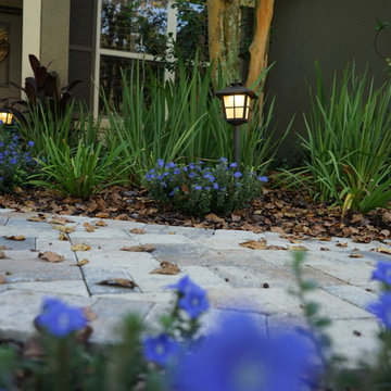 Tina's Tropical Traditional Paradise Front & Back Yard Makeover