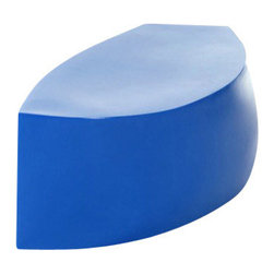 Heller - Frank Gehry Color Bench, Blue - Outdoor Benches