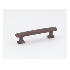 Alno A252-35 Cloud 3-1/2 Inch Center to Center Bar Cabinet Pull - Chocolate