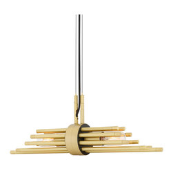VICTORIA BRASS PENDANT - Pendant Lighting