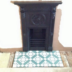Tiled hearths - Products
