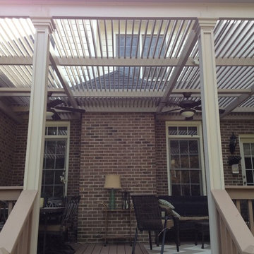 Beautiful Covered Outdoor Living Space