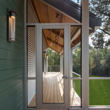 The Energy House - Screened Porch Door