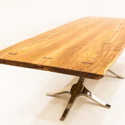 'Antler' design teak dining table - Dining Tables