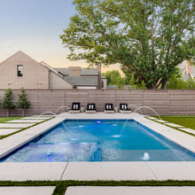 Flower mound backyard