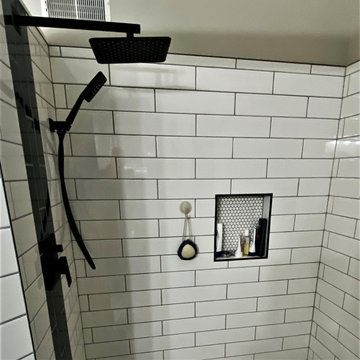 Kansas City Master Bathroom with Neo-angle Corner Shower