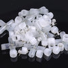 DELight 10pcs 1/2" X Type PVC Connector with Pins for 2 Wire LED Rope Light