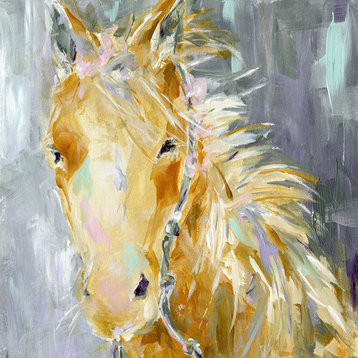 "Painted Pony" Canvas Wall Art by Susan Pepe, 39"x39"