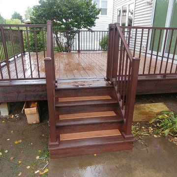 Trex Decking With Peanut Butter Cup Picture Frame