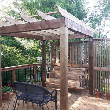 Deck and Patio Designs-Pressure Treated Decking