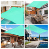Yescom 19x13 Ft 97% UV Block Rectangle HDPE Sun Shade Sail Canopy Cover Net