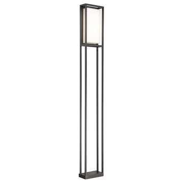 Modern Forms Framed Outdoor Large LED Wall Sconce, Bronze