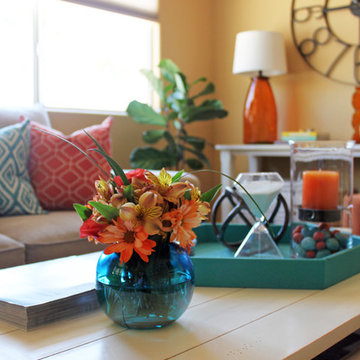 Fresh flowers give life to any space