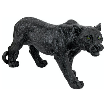 Shadowed Predator Panther Statue