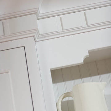 White Cottage Molding Details