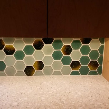 Interlaken Glass Tile Backsplash