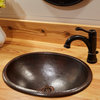 Schrodinger 17" Dual Flex Bathroom Sink in Copper