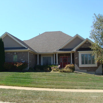 Split Bedroom Design, Screened-in Porch, Side Loading Garage