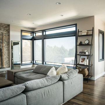 Roller Shades, Cornices and Drapery