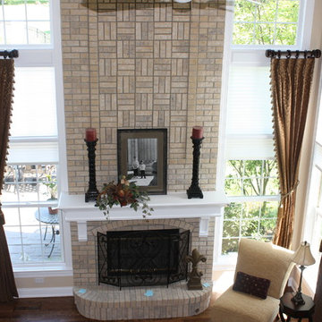 2 Story Decorative Drapery Side Panels
