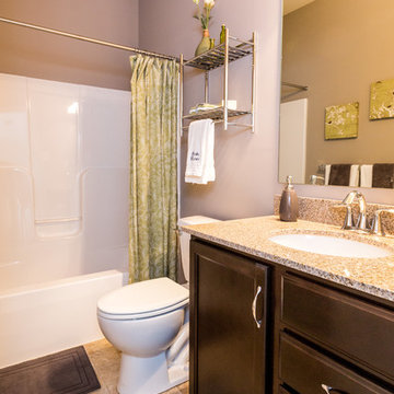 Watson Run New Home Community - Model Home Hall Bathroom