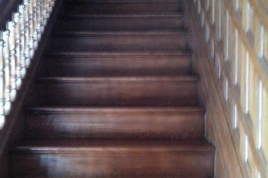 Example of a staircase design in Cedar Rapids