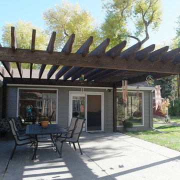timber pergola