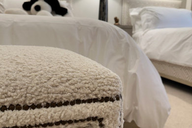 Bedroom - transitional guest bedroom idea in Other