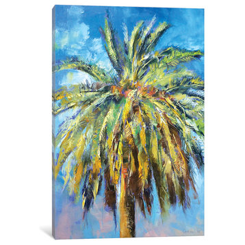 "Canary Island Date Palm" by Michael Creese, Canvas Print, 26x18"