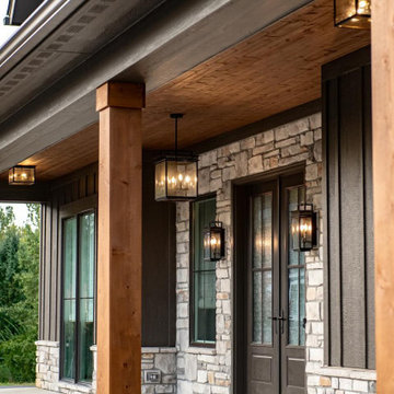 Therma-Tru Classic French Entry Doors – Dark Finish