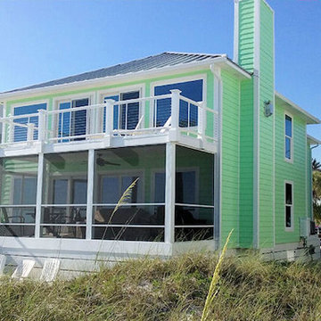 Beach house interior and exterior renovation