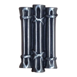 Dartefax - Bamboo Knob, Oil Rub Bronze - Cabinet And Drawer Knobs
