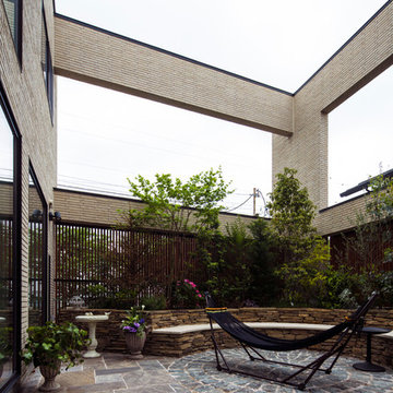 自然を感じる家