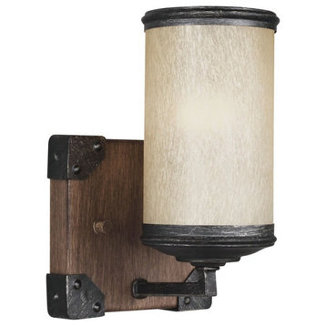 One Light Wall Sconce-Stardust Finish-Incandescent Lamping Type - Wall Sconces