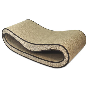 Leeloo Cat Scratcher Savannah, Brown