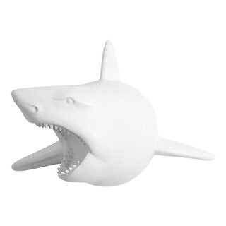 Faux Resin Shark Head Wall Mount - Contemporary - Wall Sculptures - by