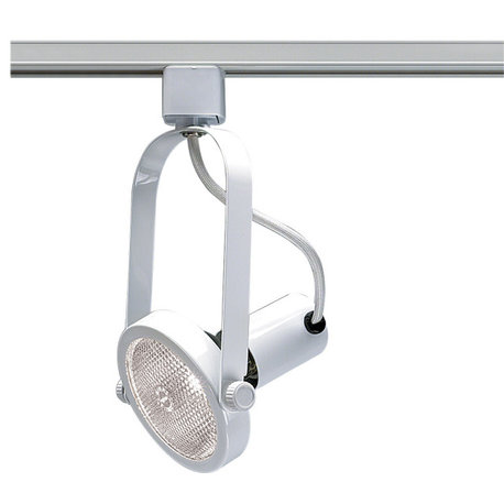 Nuvo Lighting TH224 1 Light PAR38 Gimbal Ring Track Head - White