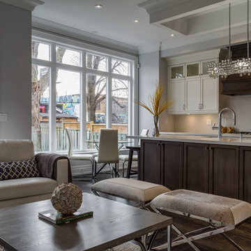 Two tune color shaker door style_ Donlea ave Project
