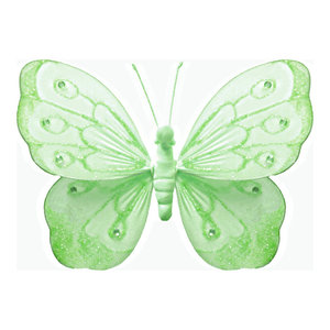Hanging Butterfly Nylon Butterflies Wall Ceiling Decorations Girls