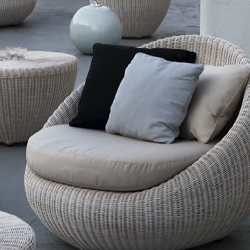 Bubble Outdoor Wicker Lounge Chair