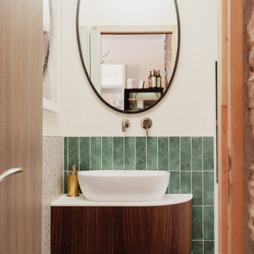 Toilettes d'un restaurant à l'esprit brézilien