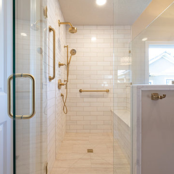Lenexa, Kansas Primary Bathroom Remodel with Zero-Entry Shower