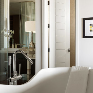 Las Vegas Modern Home - Modern Solid Wood Door